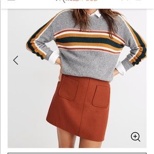 Museum Patch Pocket mini skirt